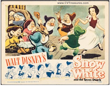 Walt Disney Authentic Vintage Collectibles Memorabilia movie posters