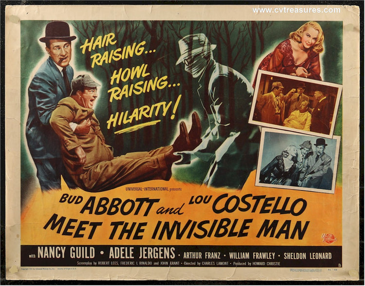 Abbott and Costello Memorabilia Movie Posters autographs