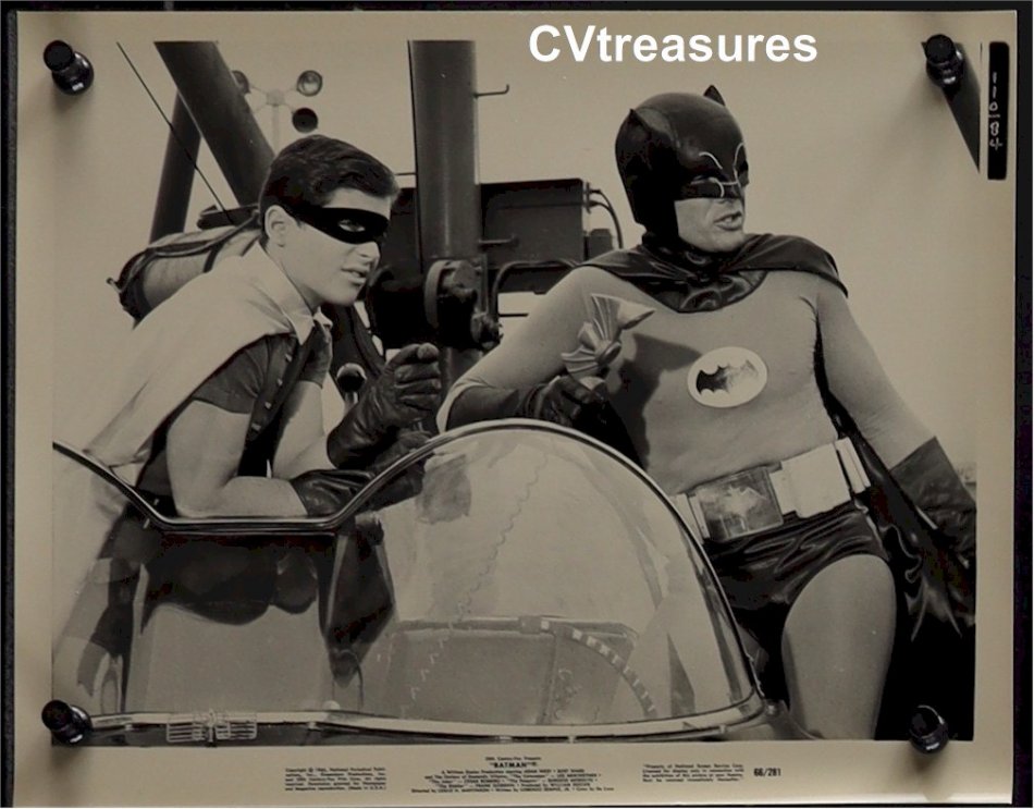 Batman Original Vintage Theatrical Promo Photos Adam West 1966