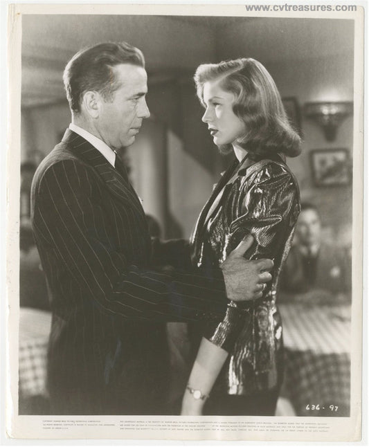 Big Sleep Original Vintage TYPE I Publicity Photo Bogart Bacall