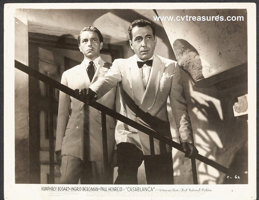 Casablanca RARE Original Vintage Photo Bogart Henred 11