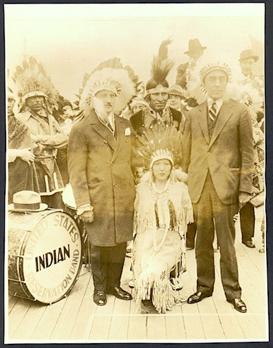 Buffalo Nickel Coin Chief Two Guns Press Photo, 1931