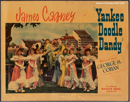 Yankee Doodle Dandy Original Authentic Vintage Movie Poster lobby card James Cagney 1942 4