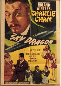 Charlie Chan "Sky Dragon", 1949 Roland Winters One sheet