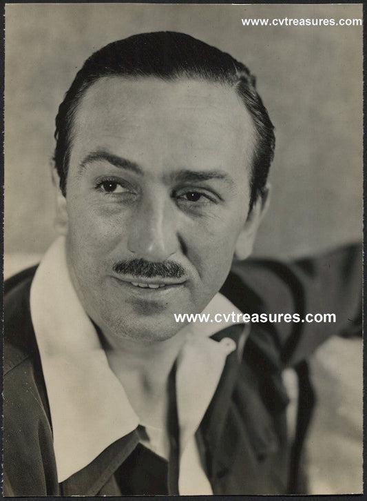 Walt Disney Stunning Original Vintage Photo Portrait 1933