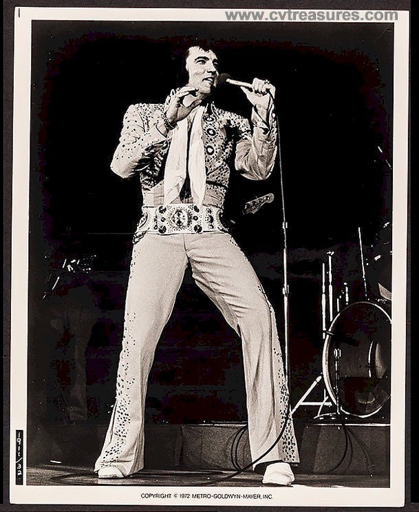 Elvis on Tour Original Vintage Photo Still Elvis Presley 1972 6