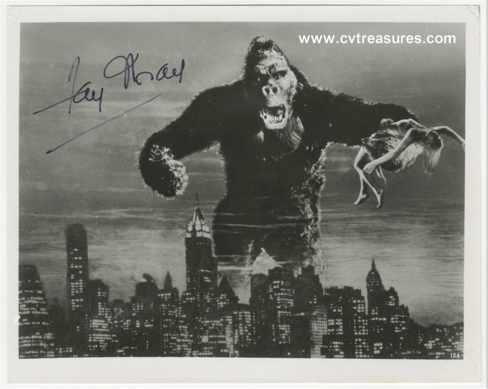 Fay Wray Authentically Autographed Signed "King Kong" Photo