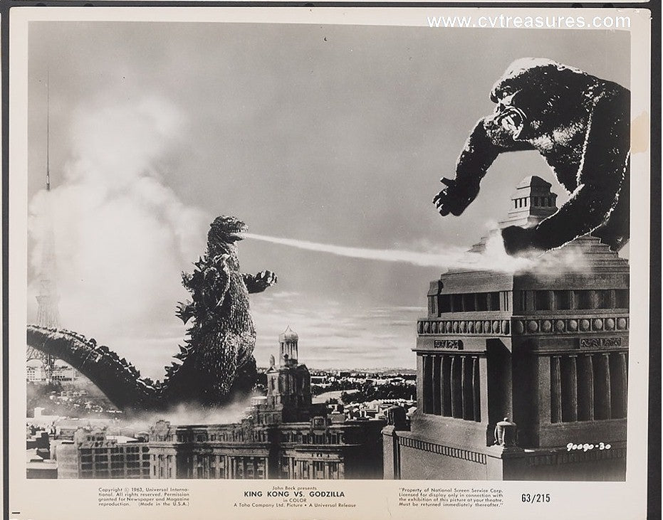 King Kong vs. Godzilla Original Vintage Photo Still  1963