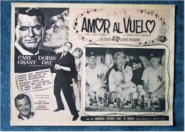 That Touch of Mink 1962 lobby card, Spanish