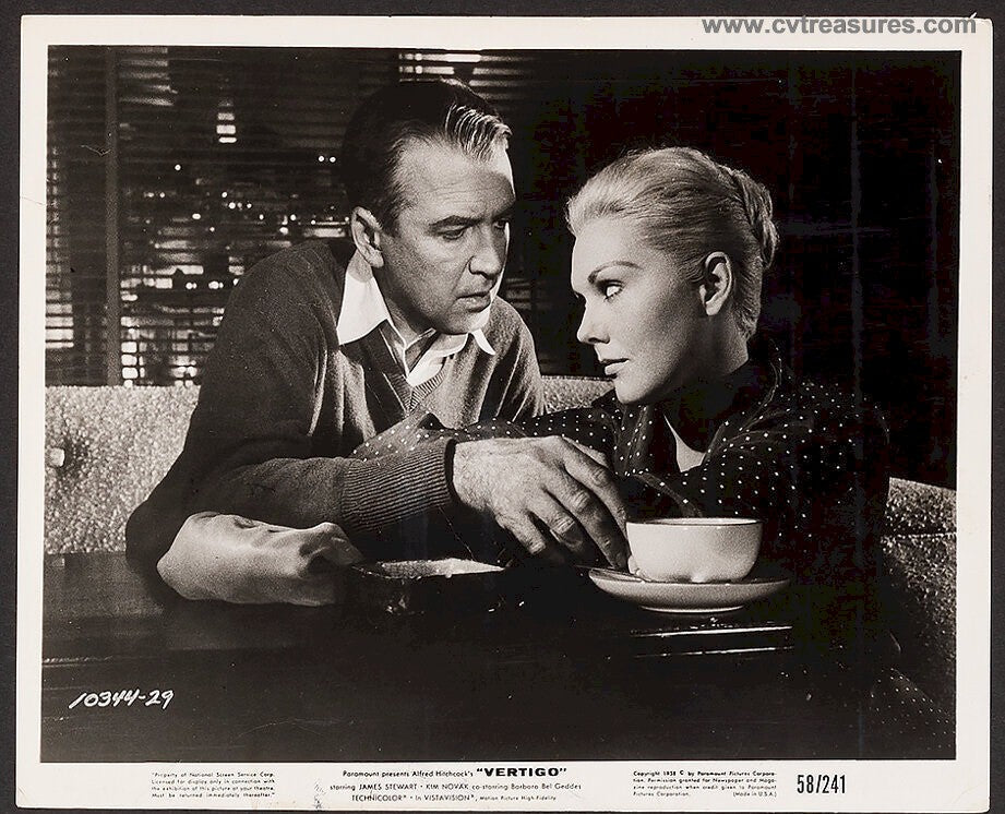 Vertigo Original Vintage Photo Still Alfred Hitchcock 1958 2