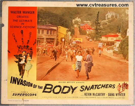 Invasion of the Body Snatchers Original Vintage Lobby Card