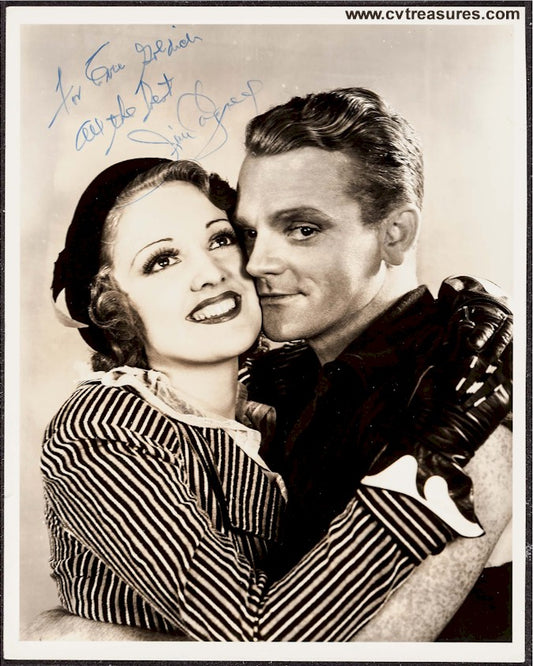 James Cagney Original Vintage Authentic Signed Autographed Photo