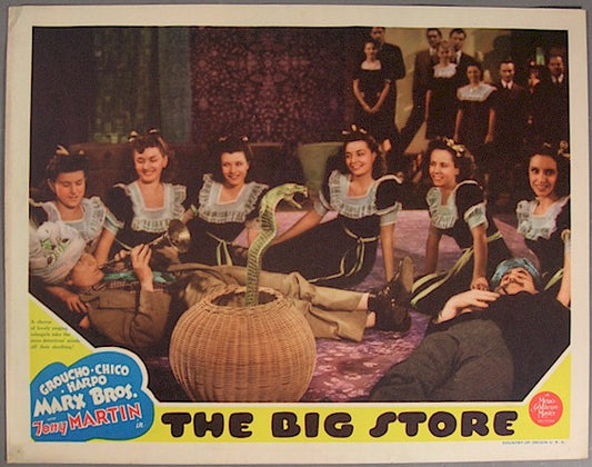 Marx Brothers "The BIG Store", 1941 Original lobby card-3