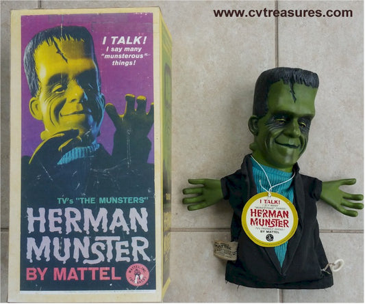 Munsters Herman Doll with Box 1964 Fred Gwynne