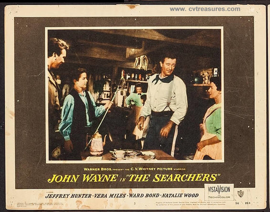 Searchers John Wayne Original Lobby Card movie poster kitchen