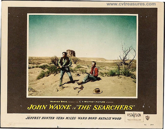 Searchers, John Wayne Original Western Lobby Card movie poster 3