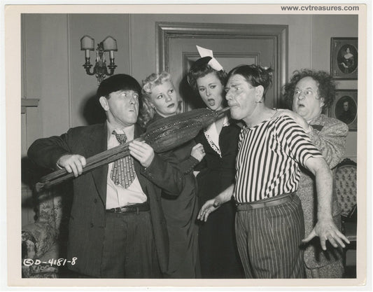 He Cooked His Goose Three 3 Stooges Keybook Still Photo 1952