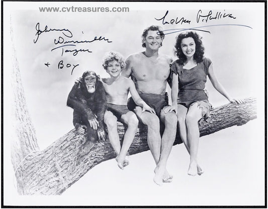 TARZAN Signed Autographed Photo Johnny Weissmuller O'Hara