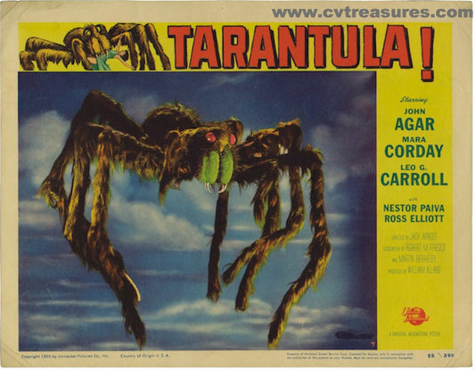 Tarantula, 1955 Sci-Fi Classic Lobby Card movie poster