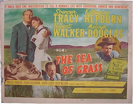 The Sea of Grass, 1947, Katharine Hepburn, Title Card