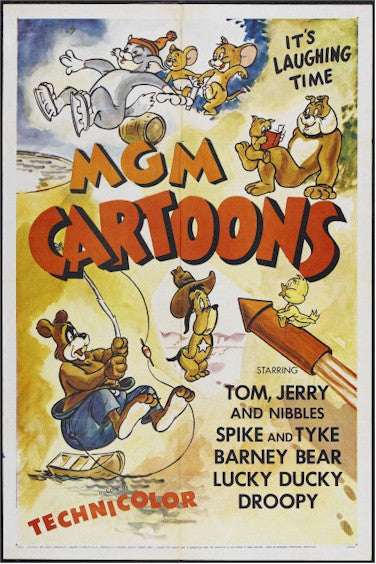 Tom & Jerry and the MGM Gang, 1955 Original one sheet - 2