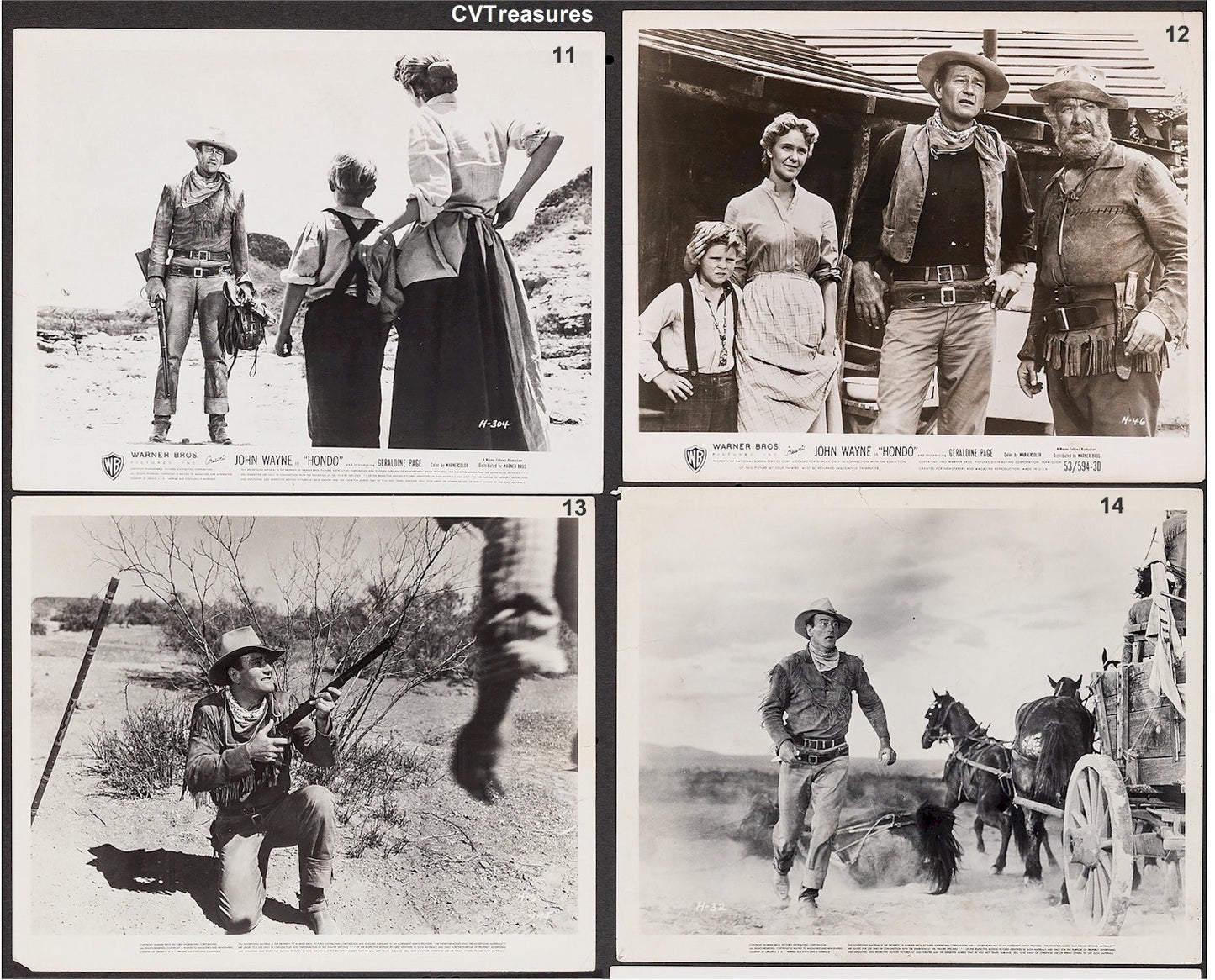 Hondo Original Vintage Western Movie Still Photos John Wayne