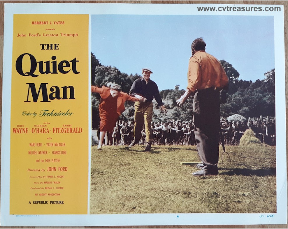 Quiet Man - John Wayne vintage lobby card - 1952 #6