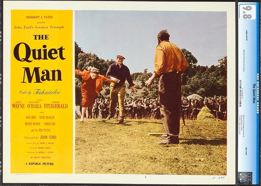 Quiet Man Original Vintage Lobby Card Movie Poster NM 4