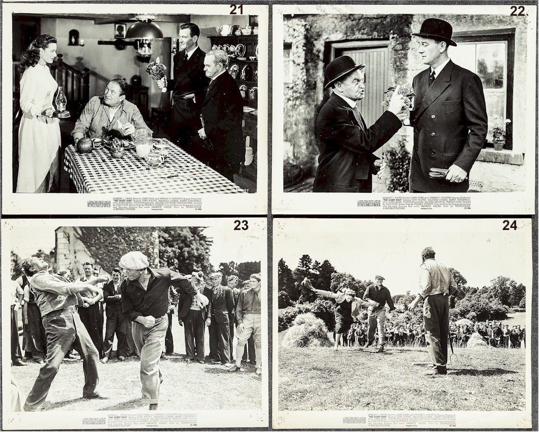 Quiet Man Original Vintage Promotional Still Photos John Wayne Guaranteed Authentic 1952