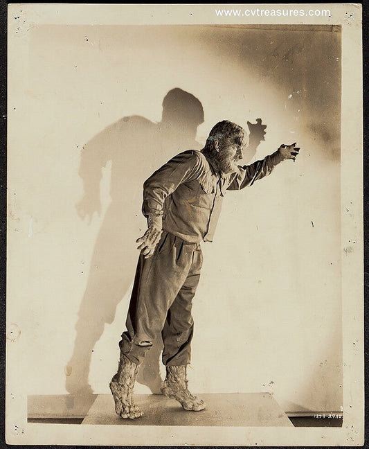 Wolf Man Original TYPE I Vintage Movie Photo Lon Chaney 5