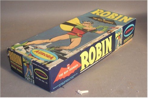 Batman Robin Aurora model kit 1966