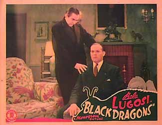 Black Dragons Horror Movie Poster Bela Lugosi Lobby Card