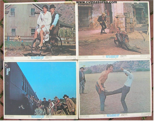 Butch Cassidy and the Sundance Kid lobby cards (4) , 1969