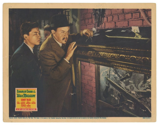 Charlie Chan at the Wax Museum Vintage Movie Poster Lobby Card 2