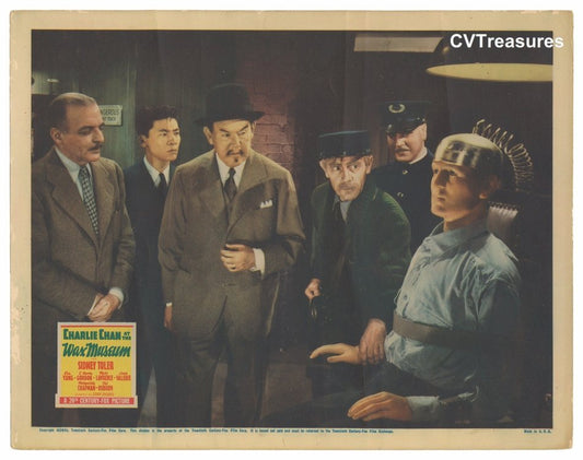 Charlie Chan at the Wax Museum Vintage Movie Poster Lobby Card A