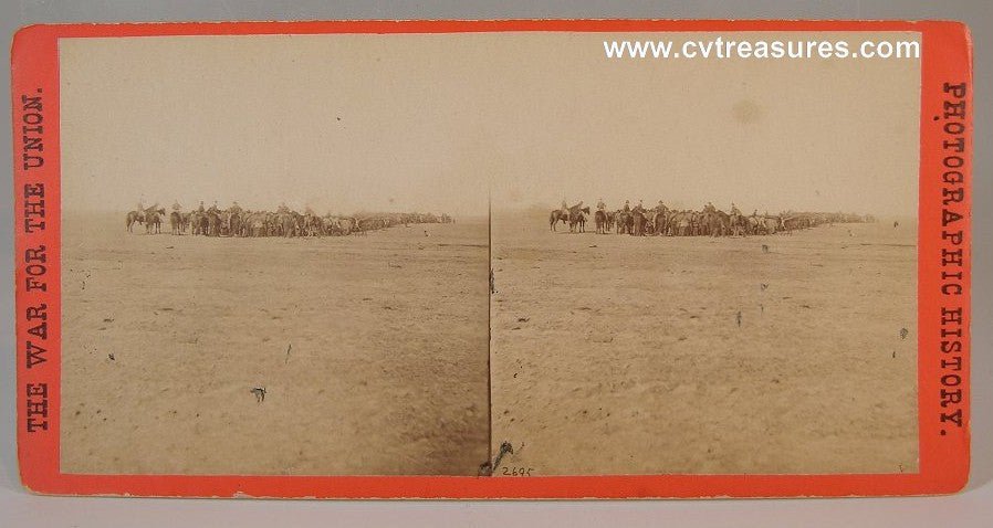 Civil War period Stereoview Photograph  by Mathew Brady