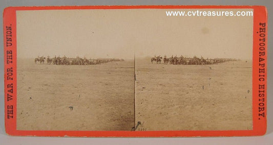 Civil War period Stereoview Photograph  by Mathew Brady