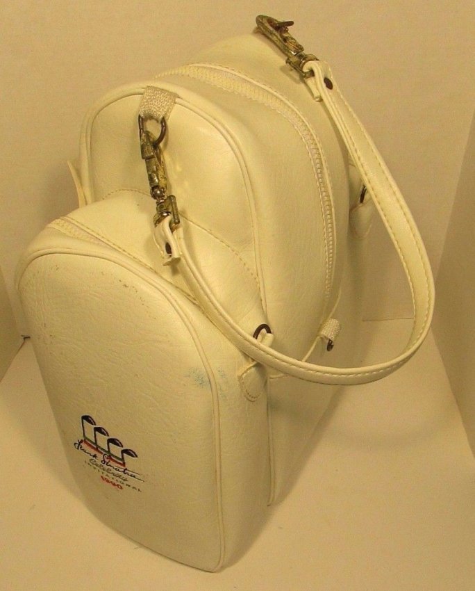 Frank Sinatra Celebrity Invitational Leather Shoe Handbag 1990