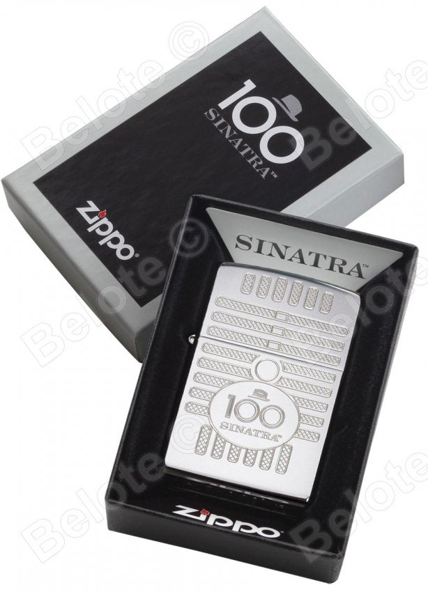 Frank Sinatra Centennial Zippo Lighter 100th Birthday