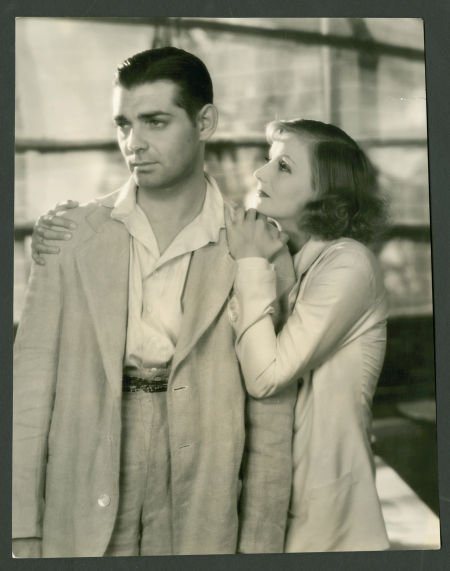 Greta Garbo and Clark Gable  Hisotrical Photos