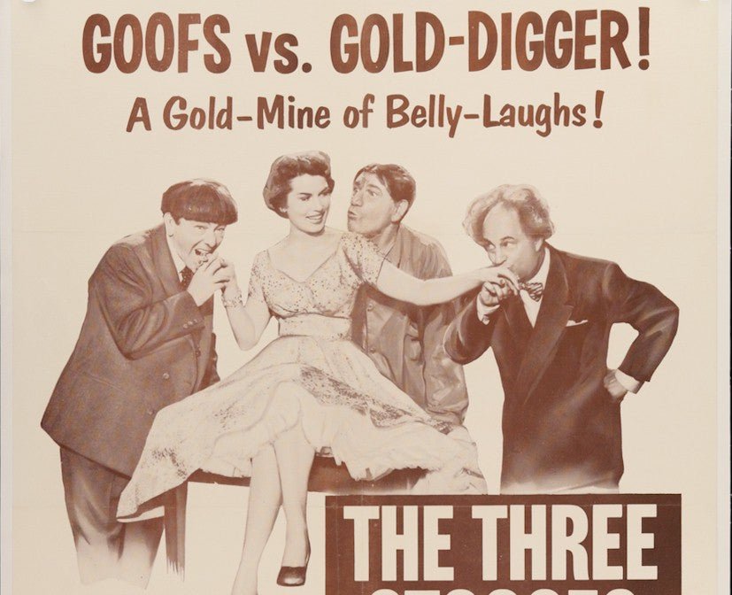 GYPPED IN THE PENTHOUSE Three Stooges vintage movie poster