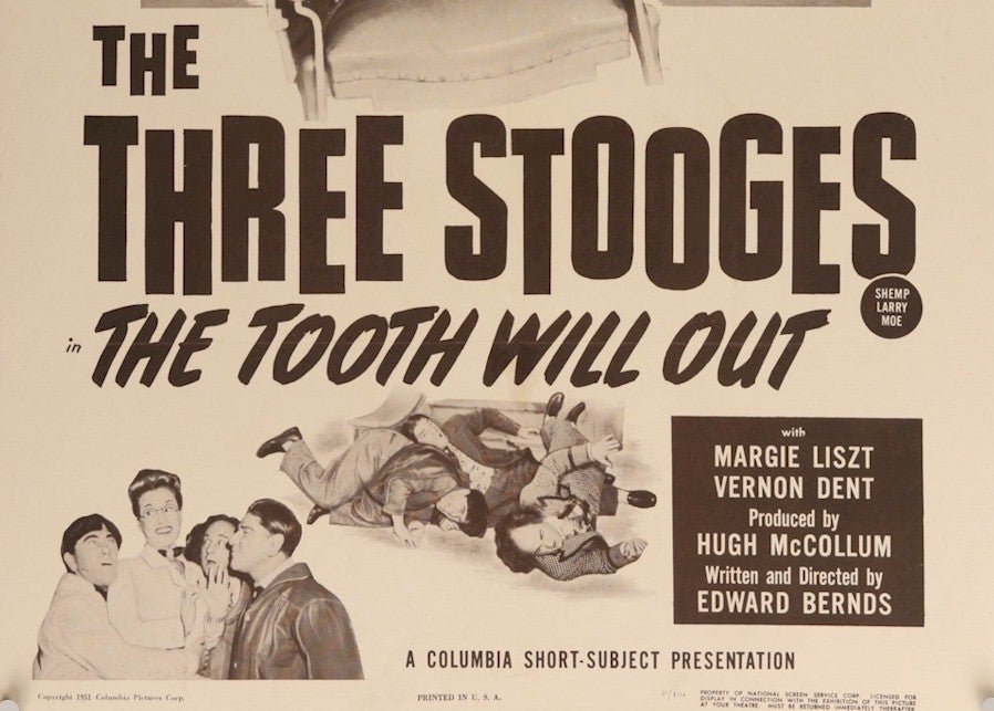 GYPPED IN THE PENTHOUSE Three Stooges vintage movie poster