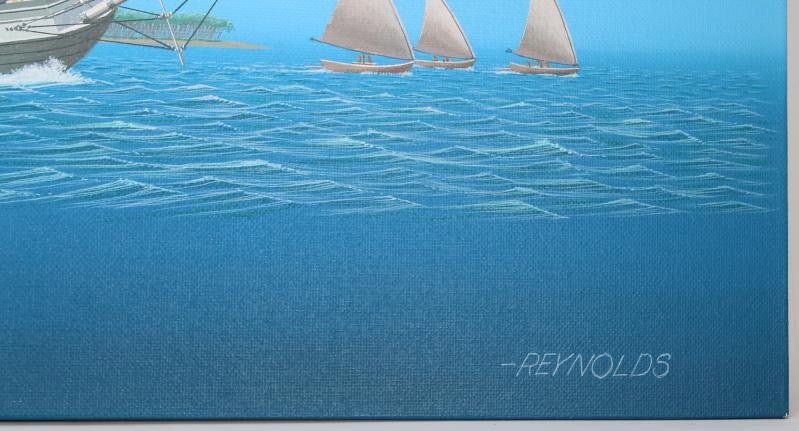 Keith Reynolds Seascapes Marine Painting Fine Art Oil Cornwallis Schooner