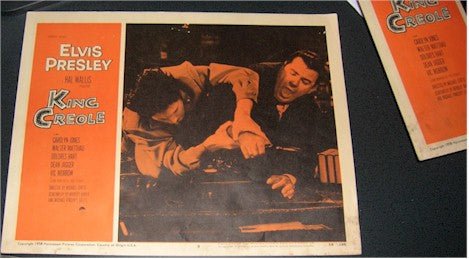 King Creole, 1958 Elvis Presley Lobby cards