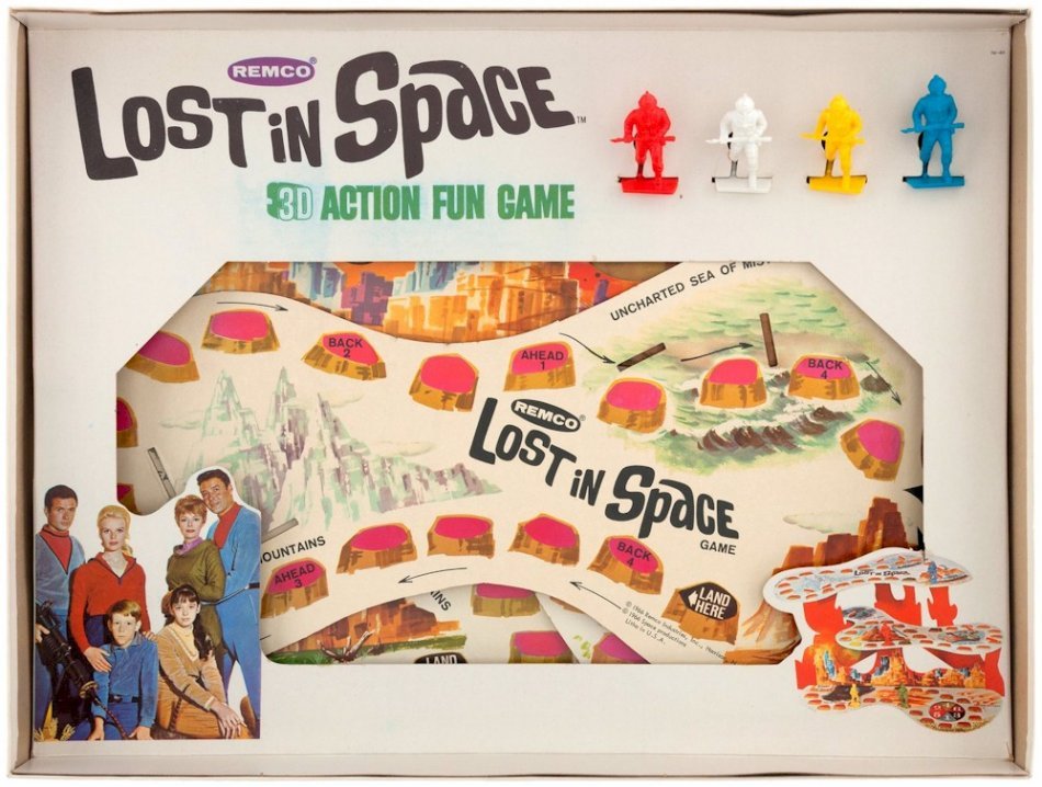 Lost in Space Remco 3D Action Fun Game, 1966