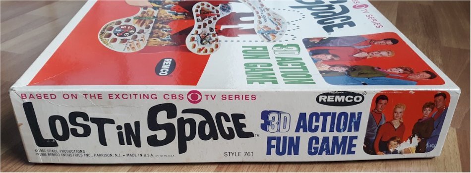 Lost in Space Remco 3D Action Fun Game, 1966