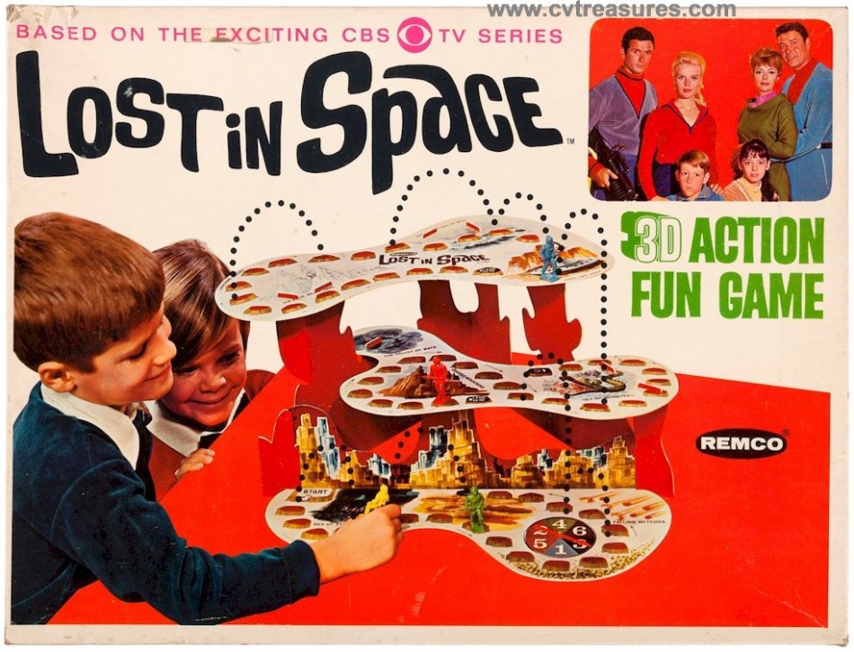 Lost in Space Remco 3D Action Fun Game, 1966