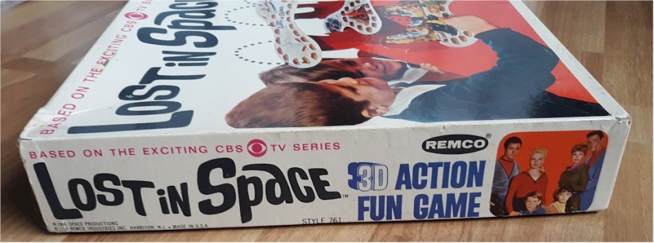 Lost in Space Remco 3D Action Fun Game, 1966