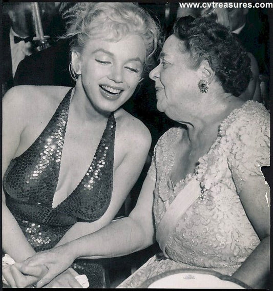 MARILYN MONROE at the APRIL in PARIS BALL she meets JFK