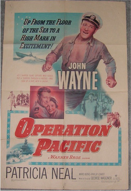 Operation Pacific 1951 John Wayne one sheet